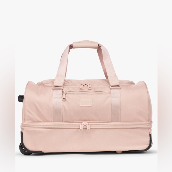 Calpak Handbags - Calpak Stevyn Rolling Duffel- Pink Sand NWT